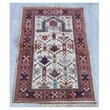 Southwestern  floor rug 3' x 4'