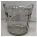 Antique glass ice bucket