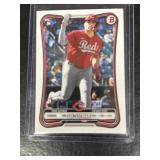 Sal Stewart, Cincinnati Reds rookie baseball card