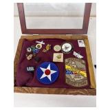 Military patches, World War II, rapture, duck,