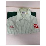 Vintage seven up uniform shirt size 15ï¿½15 1/2
