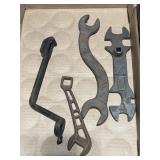(4) Antique Wrenches