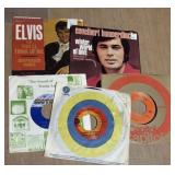45 records-Elvis, Jackson 5, Glen Campbell & Engel