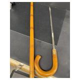 Sword walking cane