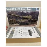 Soviet 122 heavy tank model kit Trumpeter 135