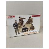 German tank crew model kit