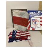 American flags
