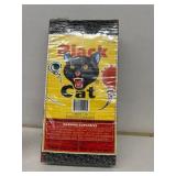 Black cat firecrackers factory, sealed vintage-NO