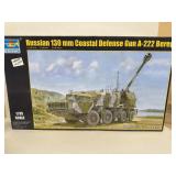 Russian 130MM coastal defense gun model kit 1/35