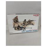 US sniper team model kit 1/35 scale