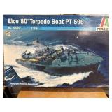 ELCO 80 torpedo boat PT ï¿½ 596 model kit 135 scale