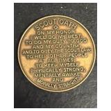 Old Boy Scout token