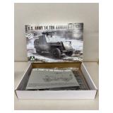 US Army 1/4 ton armored truck model kit