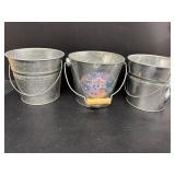 Galvanized buckets
