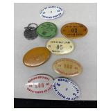 Taxi cab driver badges