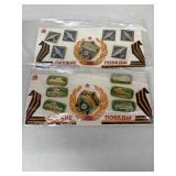 Military emblem PINs