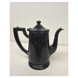 Hotel van, Cleve, silver soldered coffee pot