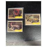 1975 fun buggy FLEER trading card stickers