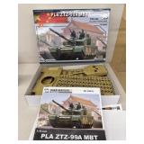 Soviet tank model kit PLA ZT ï¿½ 99a MBT1/35 scale
