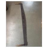 Two man cross cut saw