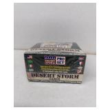 Desert storm unopened box of trading cards Pro set
