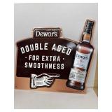 Double aged scotch advertising sign 2018