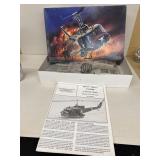 Military Huey gunship 1/35 scale model kit