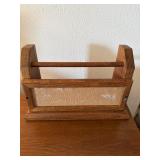 Wooden wall mount box