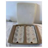 Tupperware egg dish