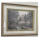 Thomas Kinkade framed picture