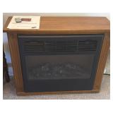 Infrared fireplace heater