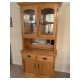 Nice Stepback Cupboard / Hutch