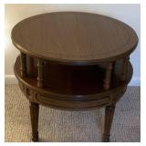 Round end table