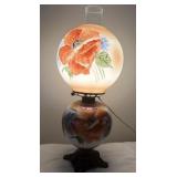 Gone with the wind, hand-painted lamp