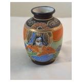Japan hand painted vase
