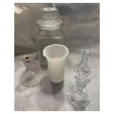 Candleholders and vases