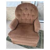 Swivel living room chair