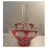 Colorful Glass Basket