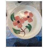 Blue Ridge hand, painted plate