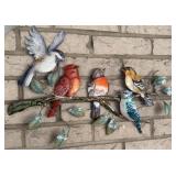 Bird metal decoration