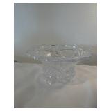 Decorative glass compote candy dish
