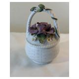 Lefton basket ring dish