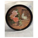 Metal serving tray