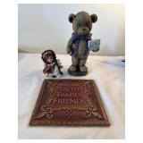 Faith, family, friends, plaque, sweet thoughts,