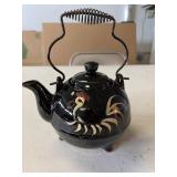 Hand-painted teapot