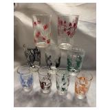 Juice glasses