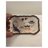 Hand painted Lancaster, England dish