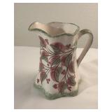 Hand painted pitcher Sequoyah caverns