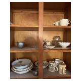 Contents of kitchen cabinet