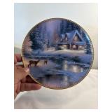 Thomas Kincaid deer Creek cottage Bradford plate